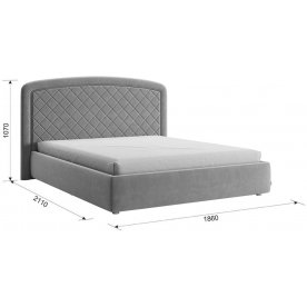 Двуспальная кровать Сильва 2