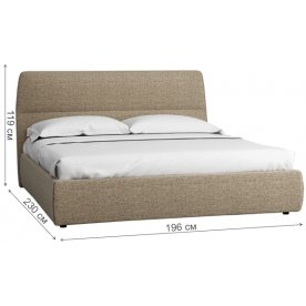 Двуспальная кровать Сканди