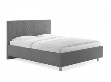 Двуспальная кровать Stella серый лаунж