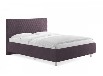 Двуспальная кровать Stella слива лофти