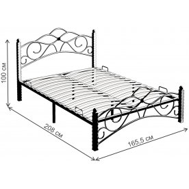 Двуспальная кровать Стиц-3