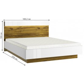 Двуспальная кровать Torino