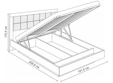 Подъемная кровать Трейв Нео 5