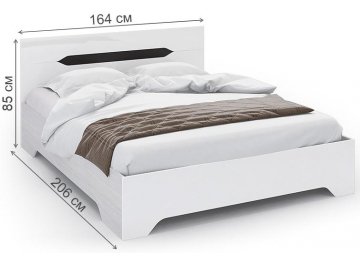 Двуспальная кровать Валирия КР 032