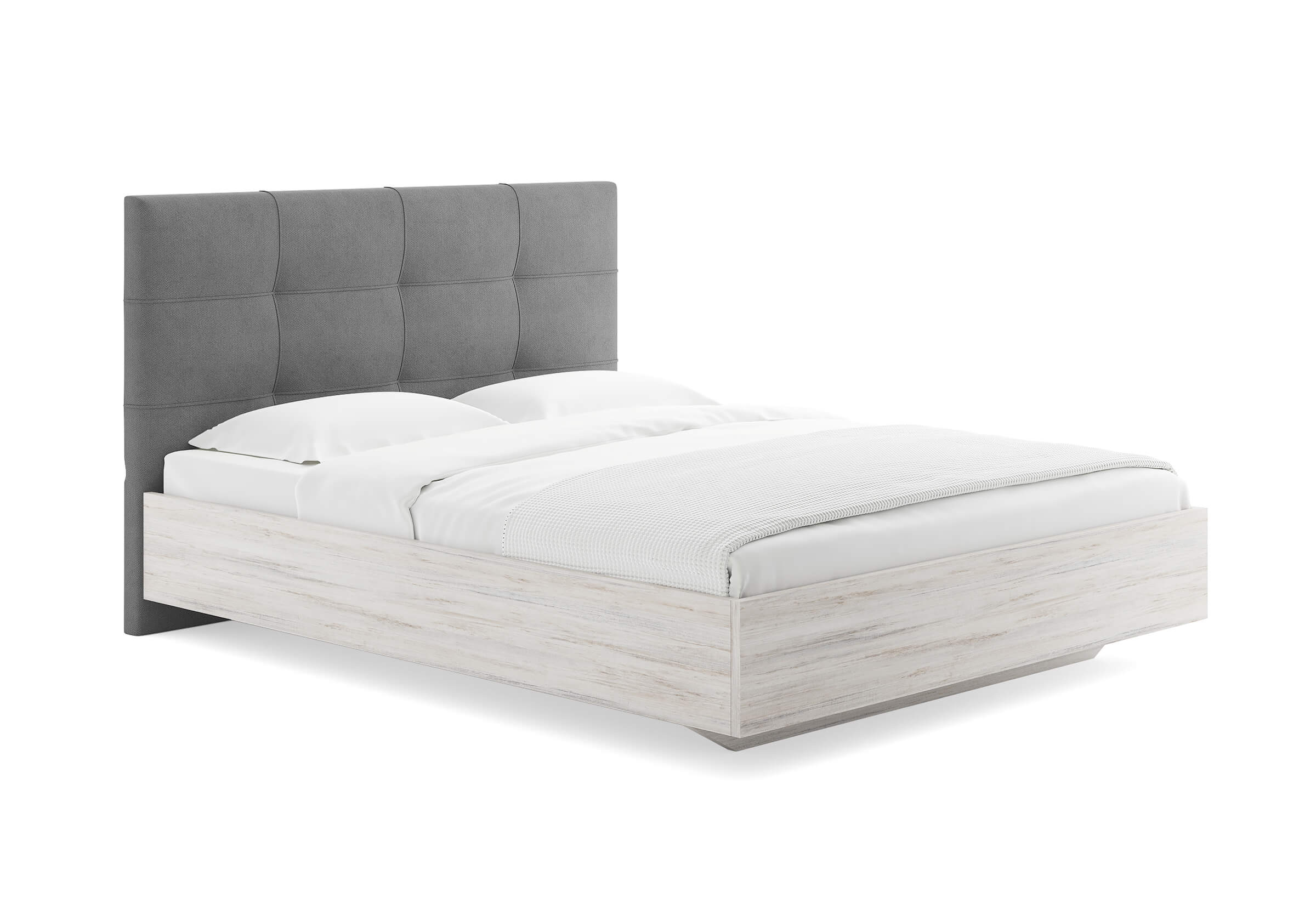 Двуспальная кровать Victoria серый лаунж