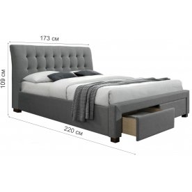 Двуспальная кровать Percy