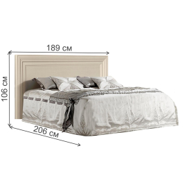 Двуспальная кровать Амели