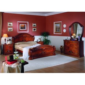 Кровать 5/0 Раис орех пекан