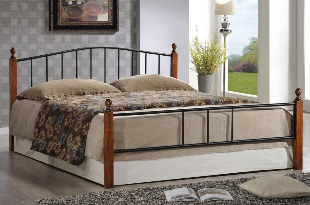 Кровать АТ-915 160х200 queen bed