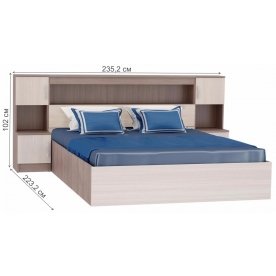 Двуспальная кровать Бася