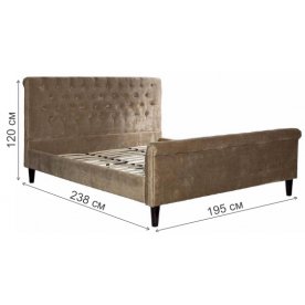 Двуспальная кровать BS4012