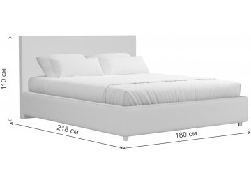 Двуспальная кровать Кариба