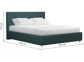 Двуспальная кровать Кариба