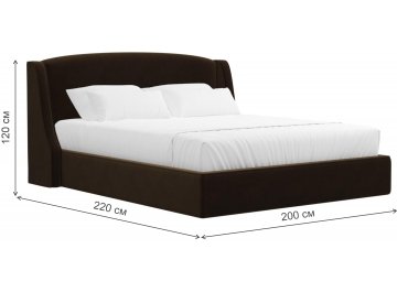 Двуспальная кровать Лотос