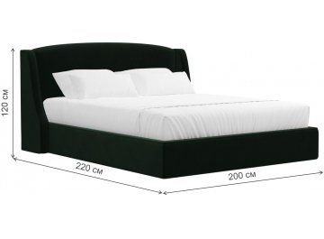 Двуспальная кровать Лотос