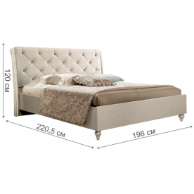 Двуспальная кровать Венеция