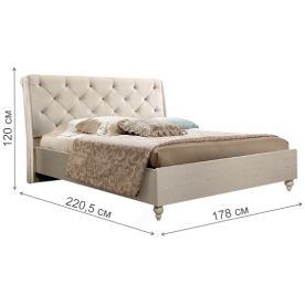 Двуспальная кровать Венеция