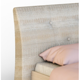 Кровать полутораспальная Сорбонна экокожа