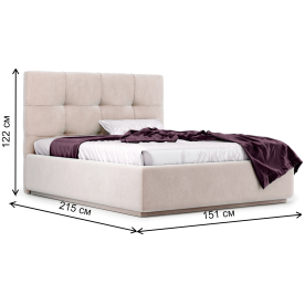 Полутораспальная кровать Lauria