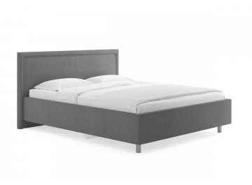 Односпальная кровать Bergamo серый лаунж