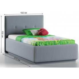 Односпальная кровать Bianco IQ