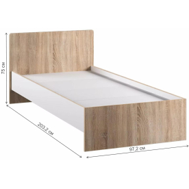 Односпальная кровать Бланка