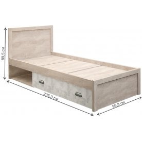 Односпальная кровать Diesel