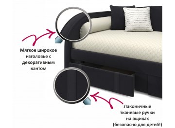 Односпальная кровать Elda