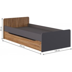 Односпальная кровать Мальма МН-135-29