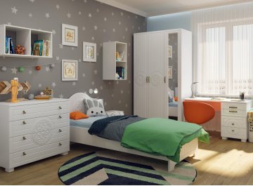 Односпальная кровать Монблан МБ-65К