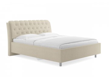 Односпальная кровать Olivia бежевый лаунж