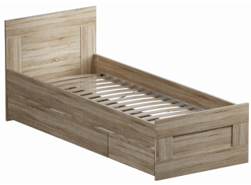 Детская кровать Сириус 80х200 сонома