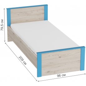 Односпальная кровать Скаут