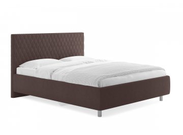 Односпальная кровать Stella кофе лаунж