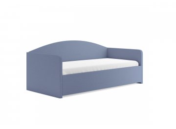 Односпальная кровать Uno синий тедди