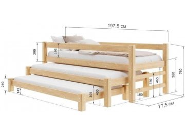 Подростковая кровать Лего