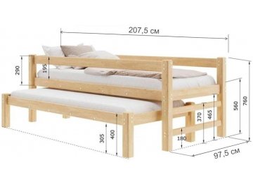 Подростковая кровать Лего