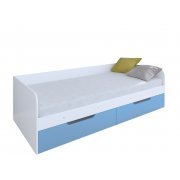 белый / голубой