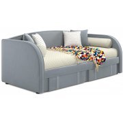 серый велюр