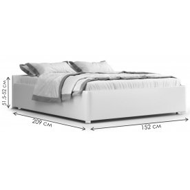 Полутораспальная кровать Alba