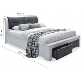 Полутораспальная кровать Амали 2