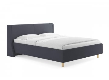 Двуспальная кровать Barcelona графитовый диагональ