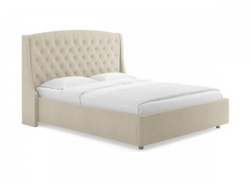 Полутораспальная кровать Diamant бежевый лаунж