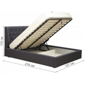 Полутораспальная кровать Дионис