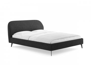 Двуспальная кровать Katrin графитовый кашемир