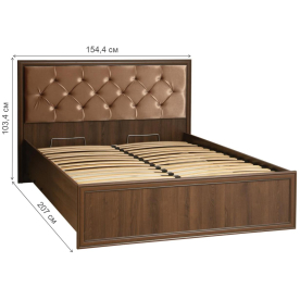 Полутораспальная кровать Габриэлла 06.121-01