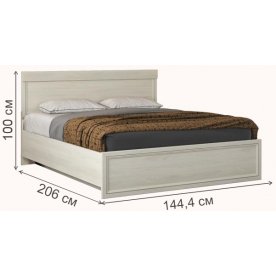 Полутораспальная кровать Лиана 45.25-01