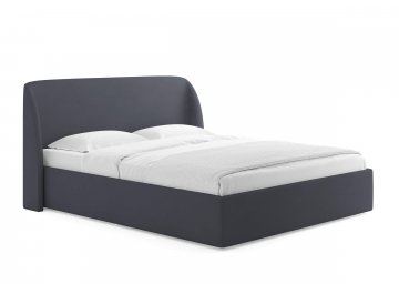 Полутораспальная кровать Nicole графитовый диагональ