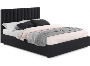 Полутораспальная кровать Olivia темный