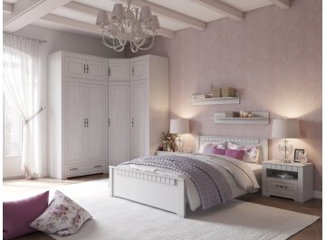 Полутораспальная кровать Прованс